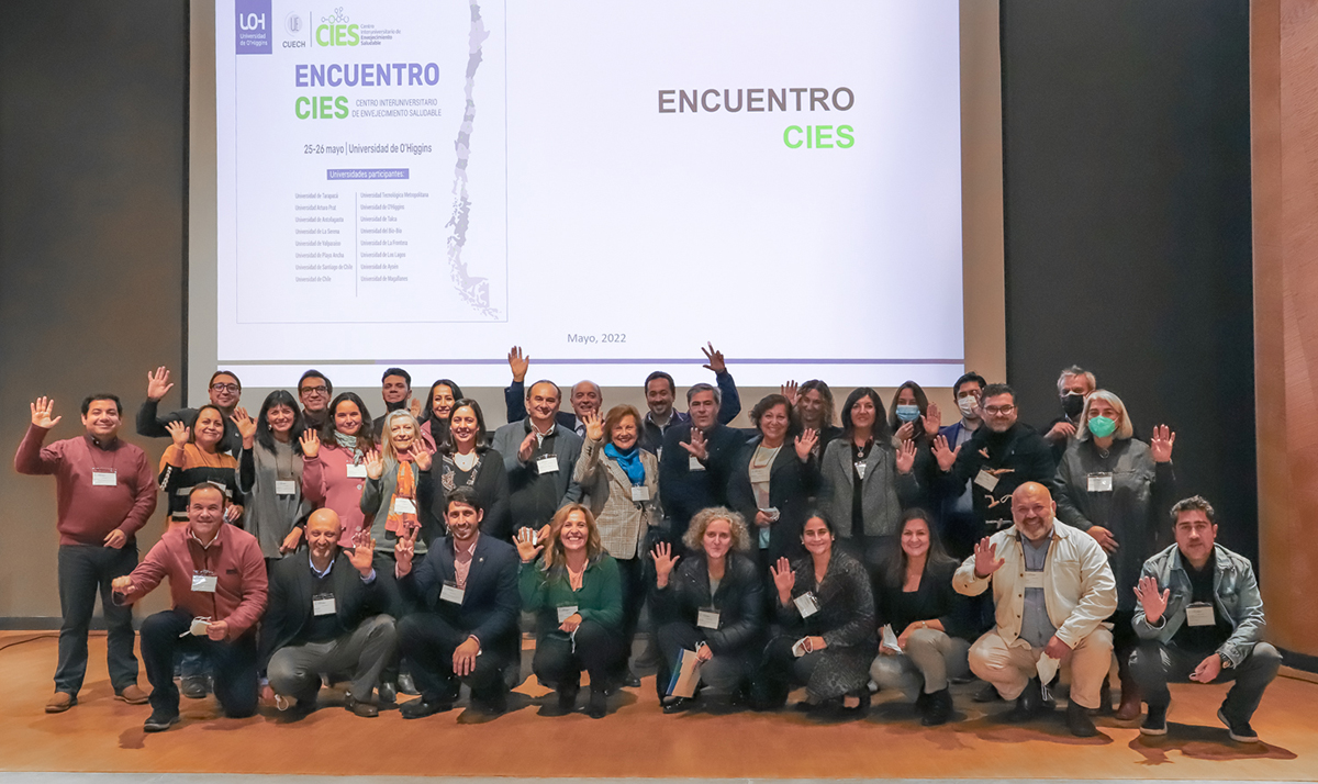 CAMPUS RANCAGUA UOH FUE SEDE DEL PRIMER ENCUENTRO DE INTEGRANTES DEL CENTRO INTERUNIVERSITARIO DE ENVEJECIMIENTO SALUDABLE CIES