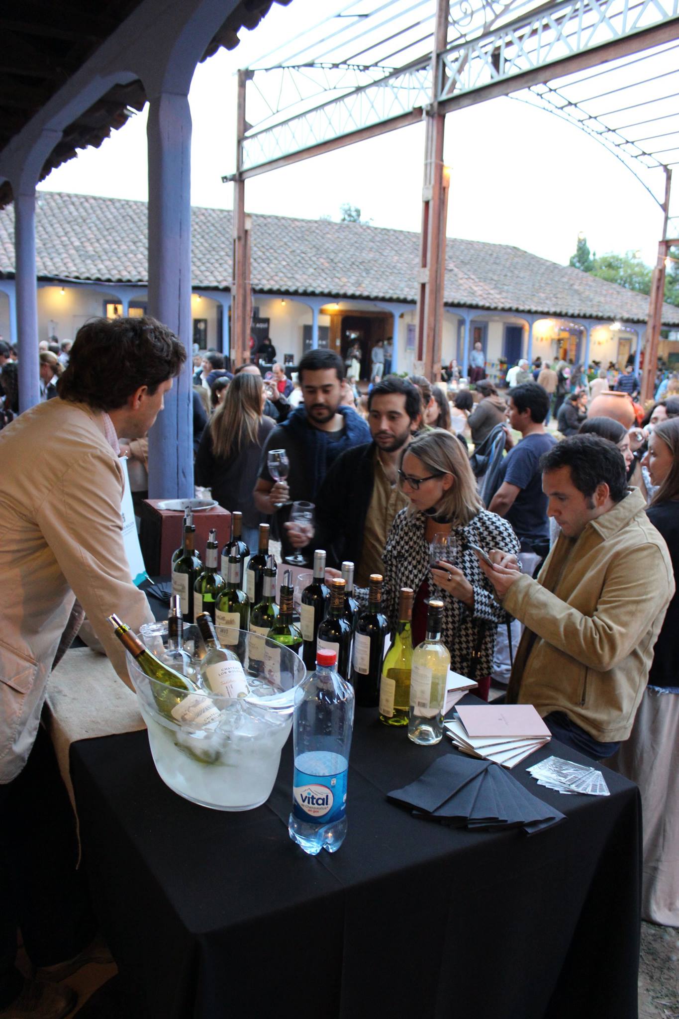 VIVE LA EXPERIENCIA EN TORNO AL VINO Y LA GASTRONOMÍA EN CACHAPOAL WINE FEST 2022foto fiesta del vino