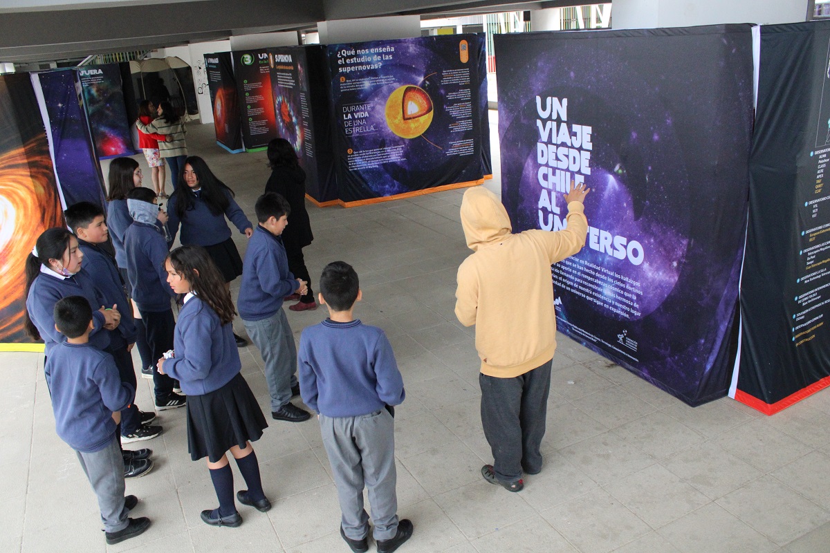 MUESTRA ASTRONÓMICA ITINERANTE YA ESTÁ EN LA COMUNA DE NAVIDAD 1
