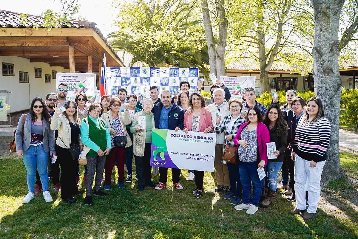 MUNICIPALIDAD DE COLTAUCO LANZÓ TARJETA CON DESCUENTOS Y BENEFICIOS EN EL COMERCIO PARA FAMILIAS DE LA COMUNA 