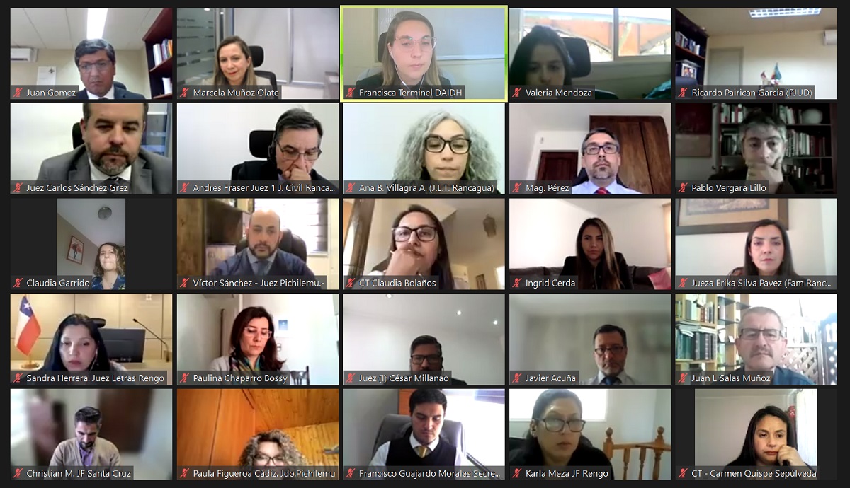 CORTE DE APELACIONES DE RANCAGUA REALIZÓ CONVERSATORIO SOBRE MIGRACIÓN