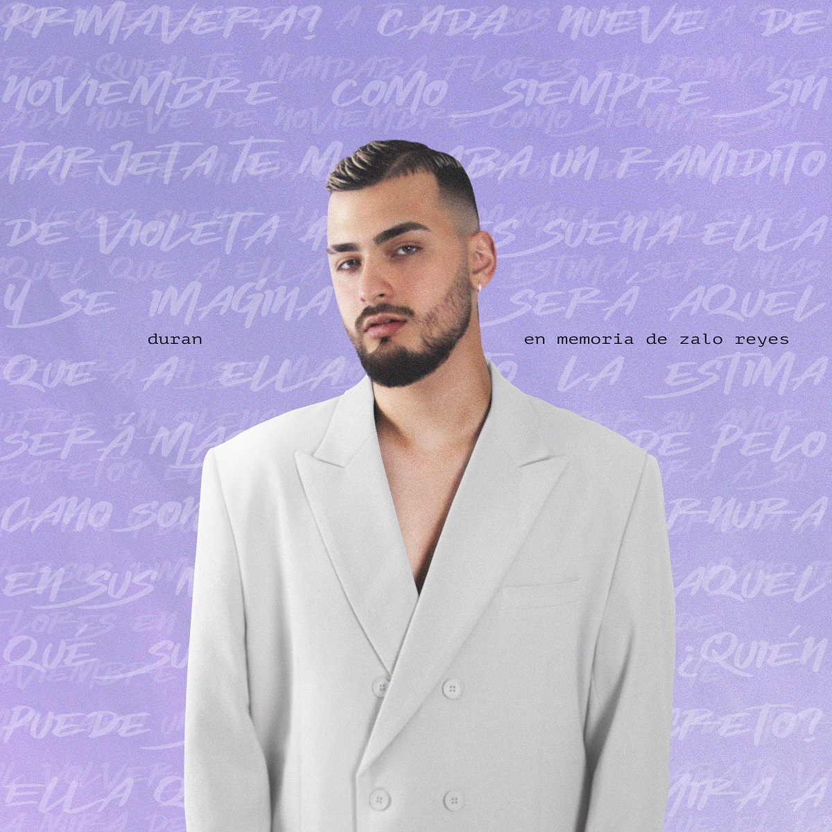 DURAN ANUNCIA EL ESTRENO DE UN RAMITO DE VIOLETA EN MEMORIA DE ZALO REYES Cover URDV