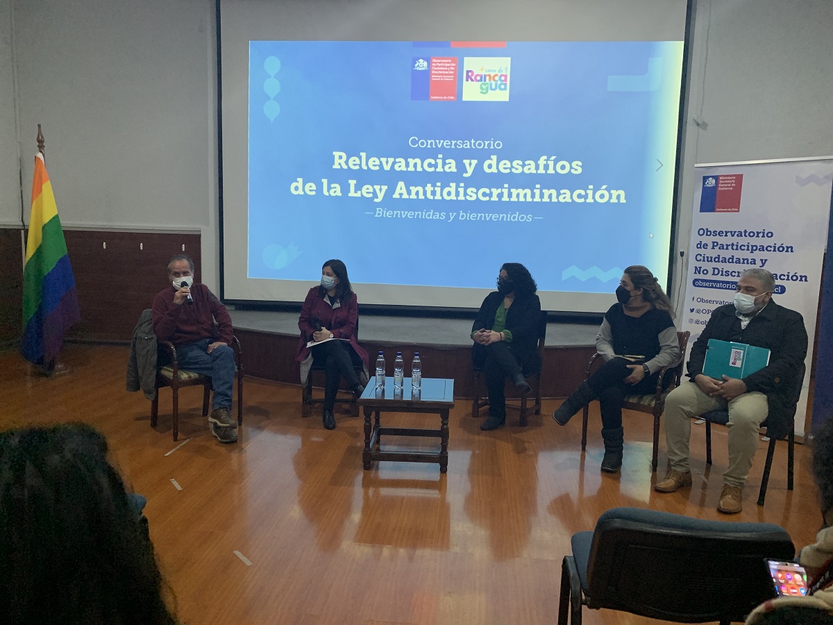 EXITOSA JORNADA DE CAPACITACIÓN A FUNCIONARIOS PÚBLICOS DE LA REGIÓN DE OHIGGINS EN LA LEY ANTIDISCRIMINACIÓN A 10 AÑOS DE SU PROMULGACIÓN