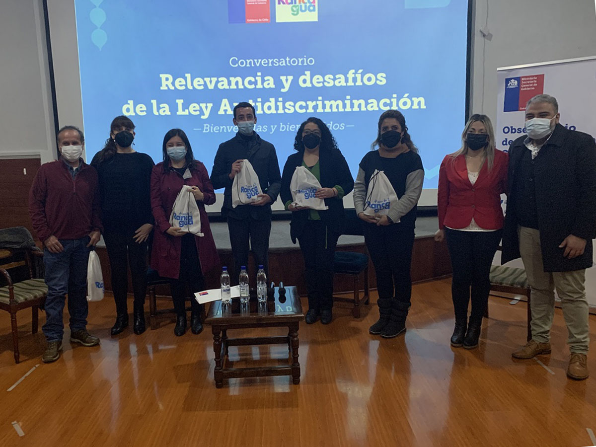 EXITOSA JORNADA DE CAPACITACIÓN A FUNCIONARIOS PÚBLICOS DE LA REGIÓN DE OHIGGINS EN LA LEY ANTIDISCRIMINACIÓN A 10 AÑOS DE SU PROMULGACIÓN 3