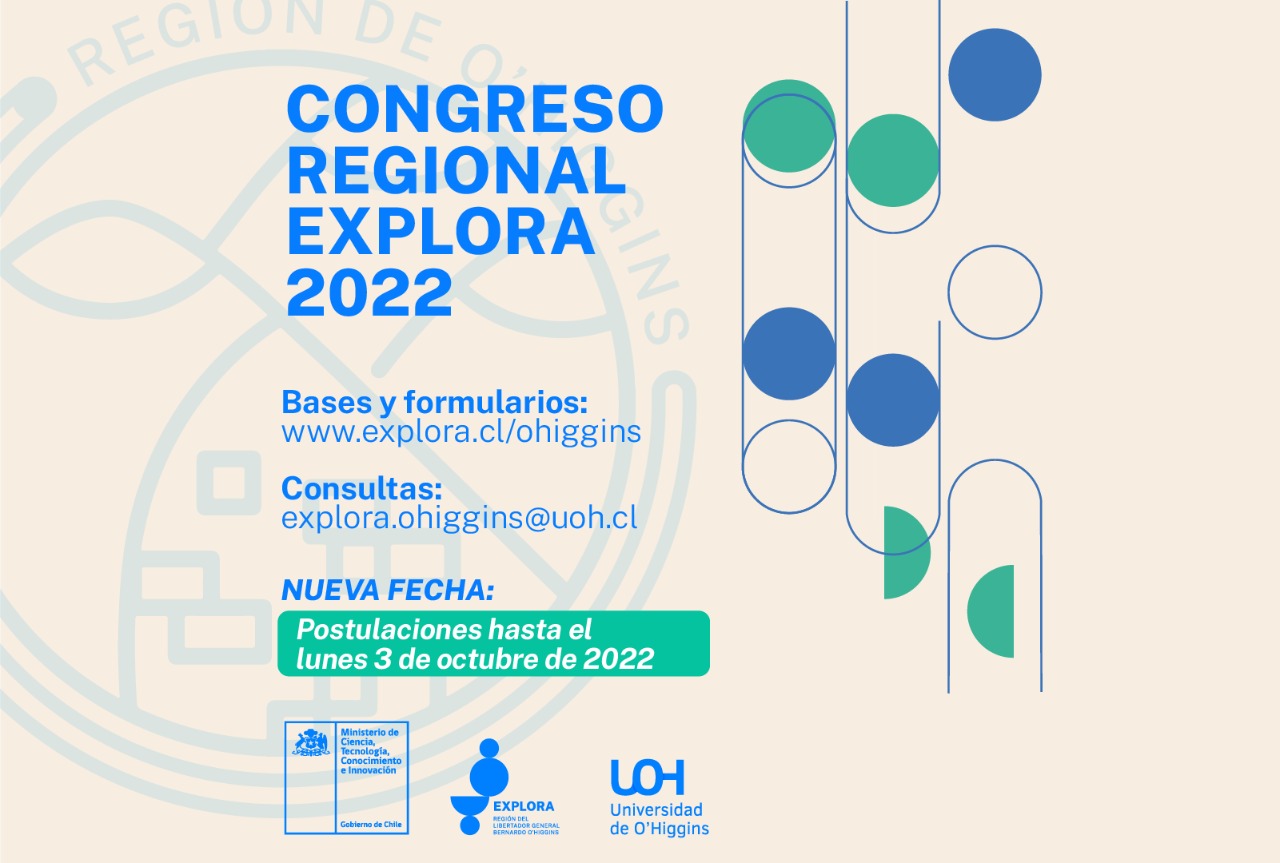 PLAZO DE POSTULACIÓN A CONGRESO REGIONAL SE EXTIENDE HASTA EL 3 DE OCTUBRE 1