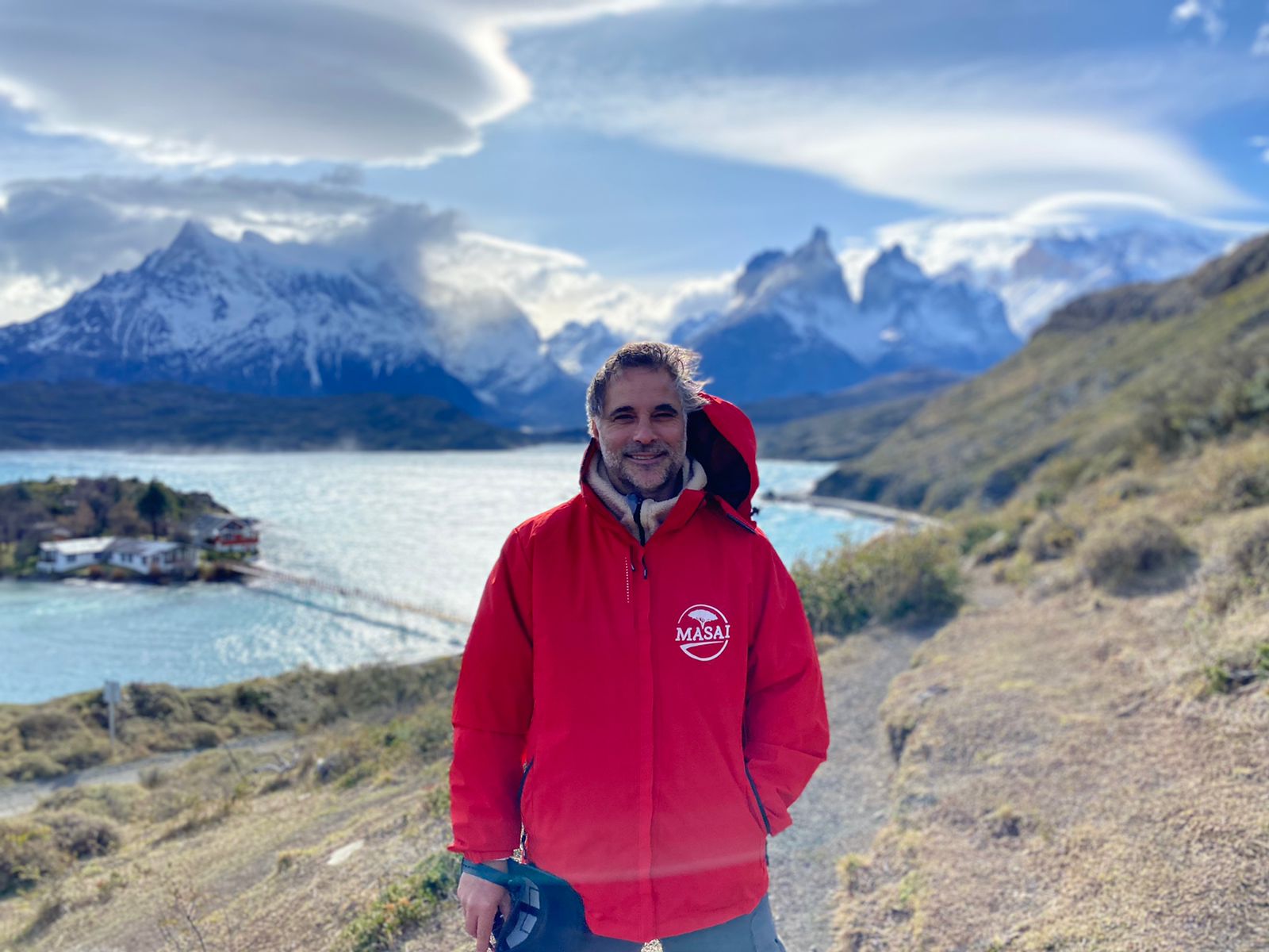 Patagonia Paulo Brunetti cumplió su sueño de regresar después de 35 años a la tierra que lo vio nacer