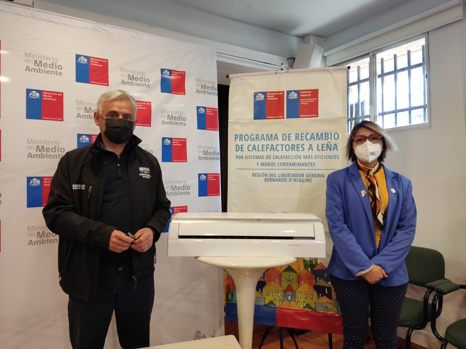 GOBERNADOR Y SEREMI DEL MEDIO AMBIENTE LANZAN NUEVO LLAMADO DEL PROGRAMA RECAMBIO DE CALEFACTORES