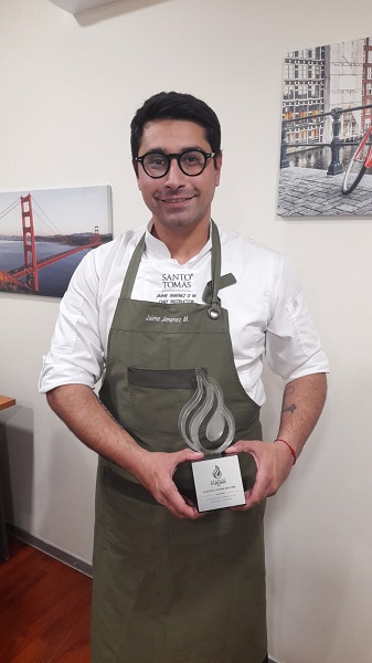 EL PREMIO APORTE REGIONAL A LA COCINA CHILENA SE QUEDÓ EN OHIGGINS Jaime Jimenez Premio Fuego