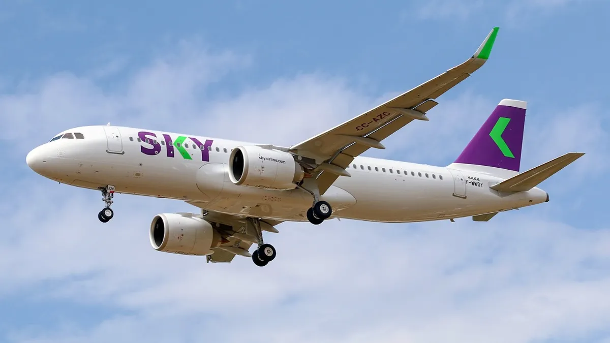SKY ES RECONOCIDA POR TERCERA VEZ COMO LA MEJOR LOW COST DE SUDAMÉRICA EN IMPORTANTE RANKING DE AVIACIÓN MUNDIAL