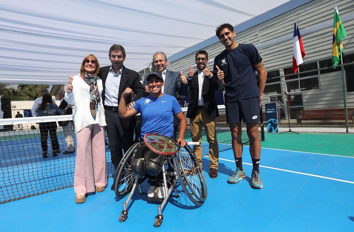 COMENZÓ UNA NUEVA VERSIÓN DEL TORNEO DE TENIS EN SILLA DE RUEDAS CHILEAN OPEN COPA BANCO DE CHILE1