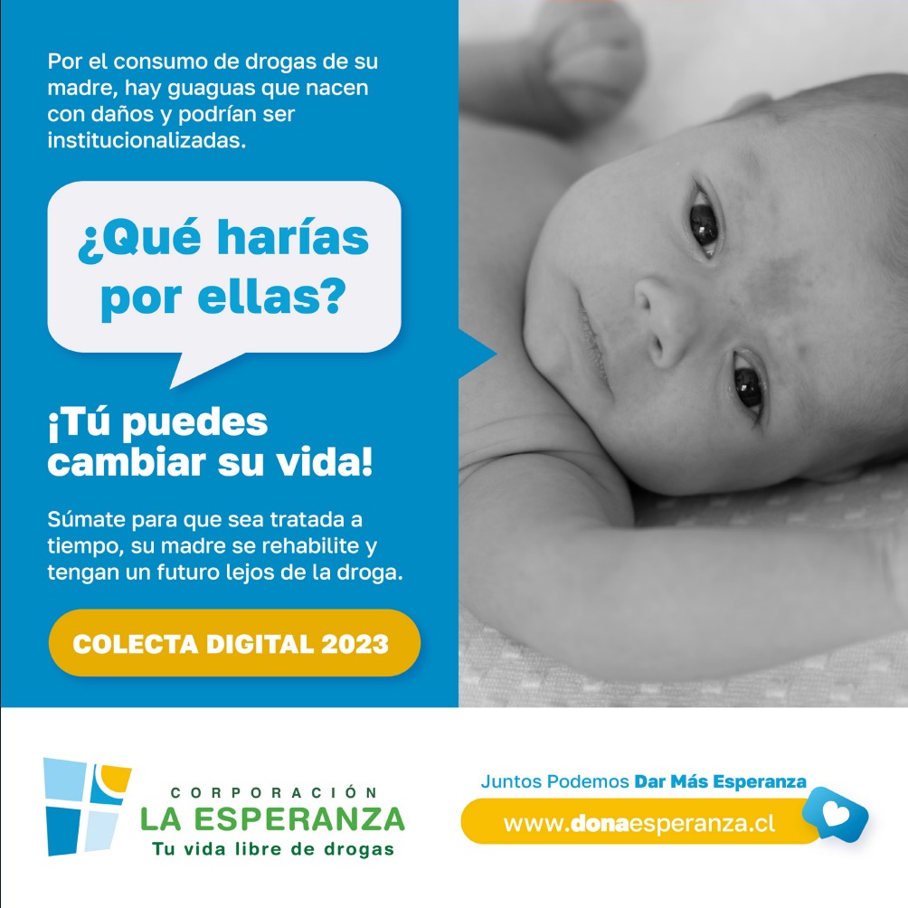 COLECTA DIGITAL APOYARÁ A NIÑOS Y MADRES AFECTADOS POR EL CONSUMO DE DROGAS DURANTE EL EMBARAZO