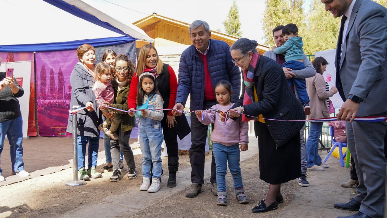 120 NIÑOS Y NIÑAS DE REQUÍNOA RECIBIRÁN ATENCIÓN Y APOYO EN UN ESPACIO PÚBLICO INFANTIL Subsecretaria de la Niñez inauguró Sala HEPI Crianza de Requínoa