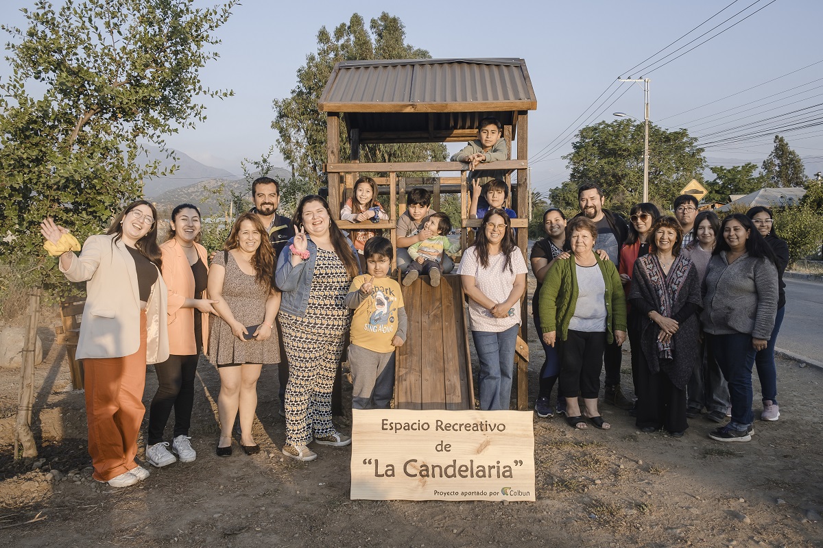 ORGANIZACIONES SOCIALES Y COLBÚN INAUGURAN PROYECTOS COMUNITARIOS EN SECTOR LA CANDELARIA