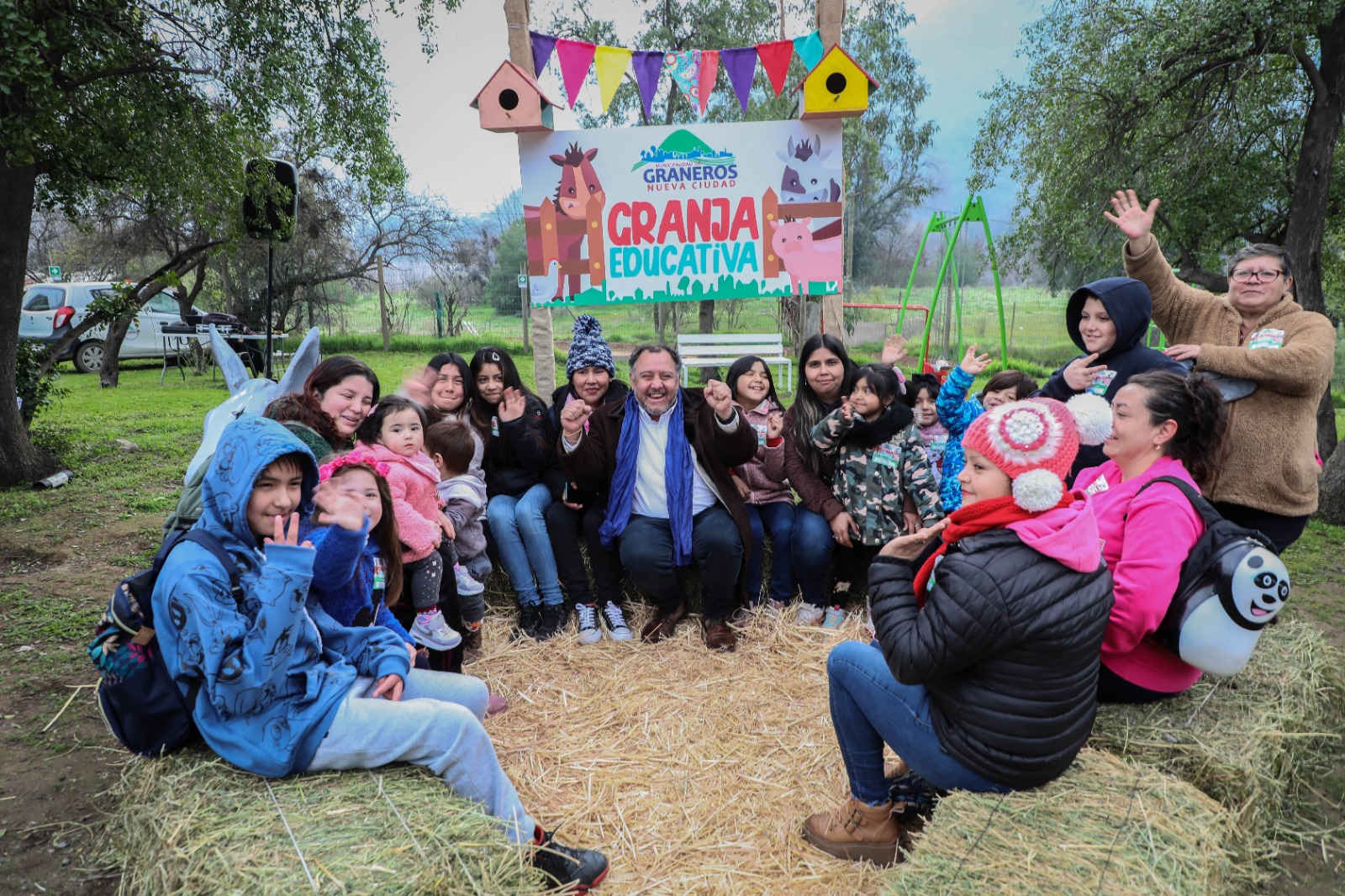 MÁS DE MIL NIÑOS DE GRANEROS DISFRUTARON DE GRANJA EDUCATIVA EN VACACIONES DE INVIERNO 3