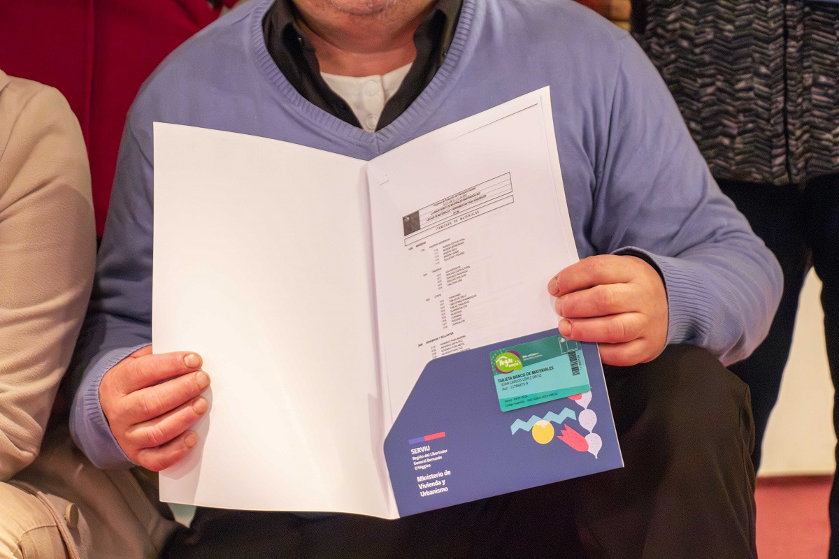 MINVU APRUEBA 170 NUEVAS TARJETAS DEL BANCO DE MATERIALES PARA FAMILIAS AFECTADAS POR LA EMERGENCIA CLIMÁTICA EN OHIGGINS 2
