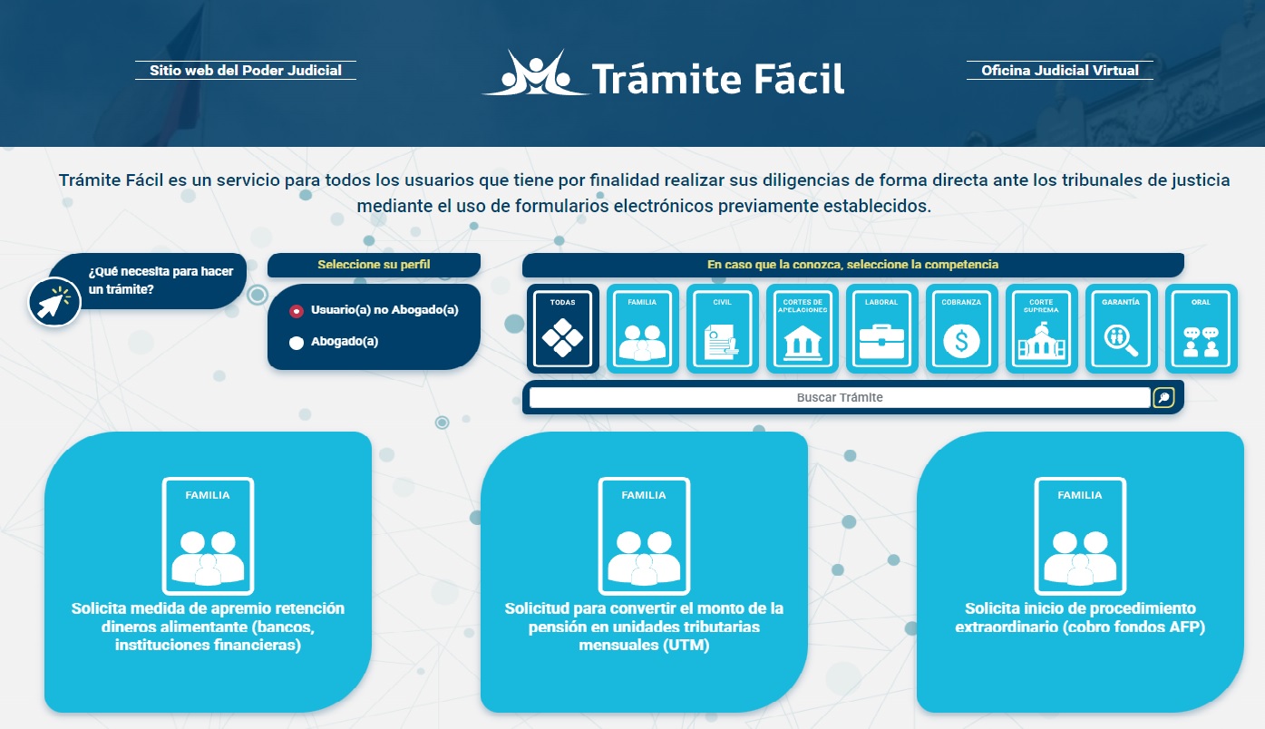 JUZGADO DE FAMILIA DE RANCAGUA INFORMA IMPLEMENTACIÓN DE TRÁMITE FÁCIL PARA SOLICITAR PAGO DE DEUDAS DE PENSIONES DE ALIMENTO CON FONDOS PREVISIONALES