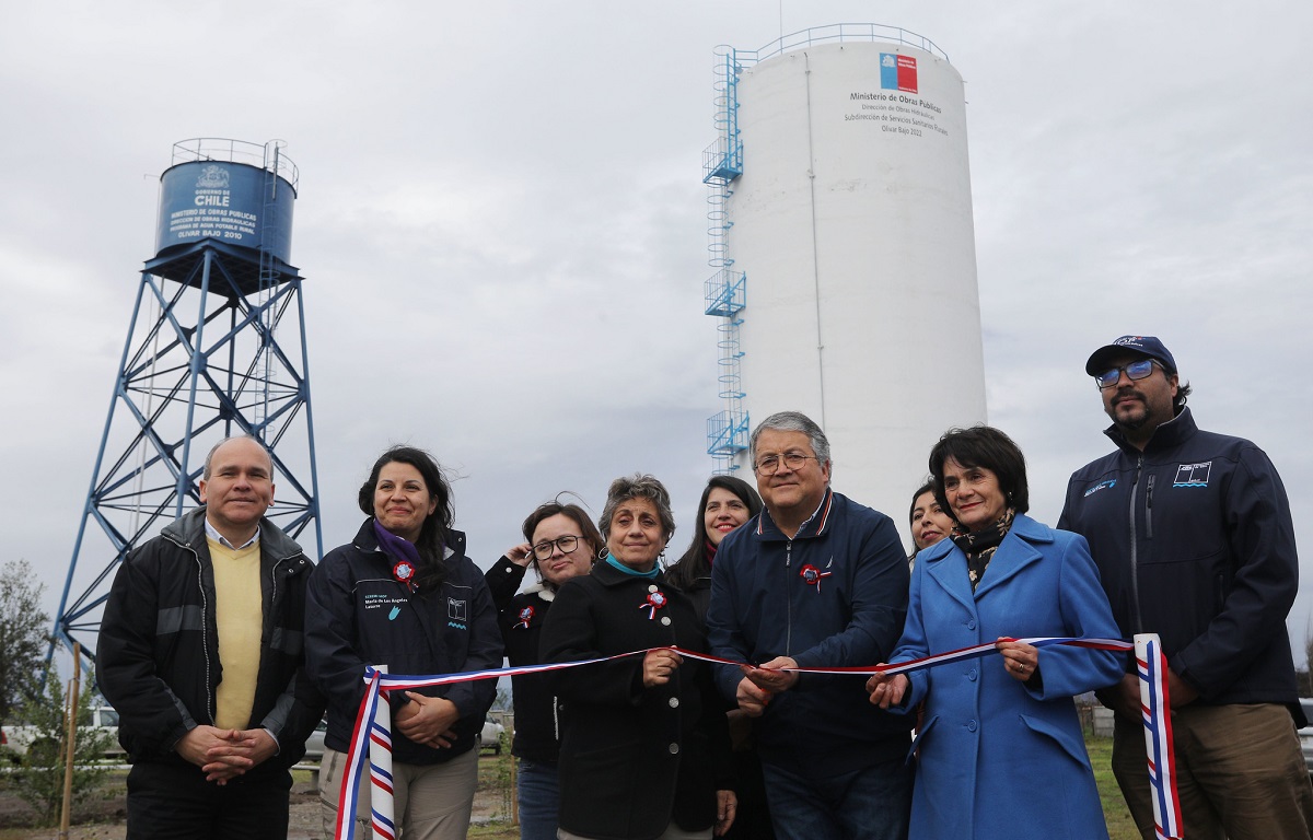 MINISTRA DE OBRAS PÚBLICAS JESSICA LÓPEZ INAUGURÓ MEJORAMIENTO DE SSR DE OLIVAR BAJO RINCÓN EL ABRA 2