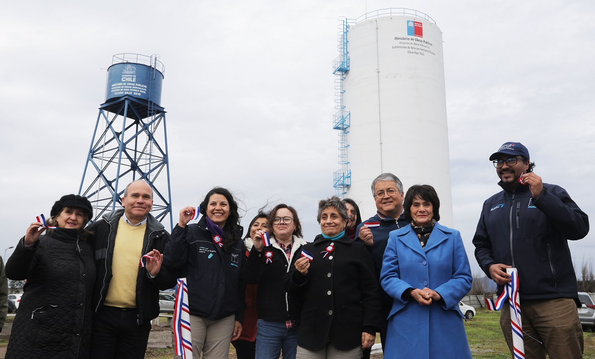 MINISTRA DE OBRAS PÚBLICAS JESSICA LÓPEZ INAUGURÓ MEJORAMIENTO DE SSR DE OLIVAR BAJO RINCÓN EL ABRA 3