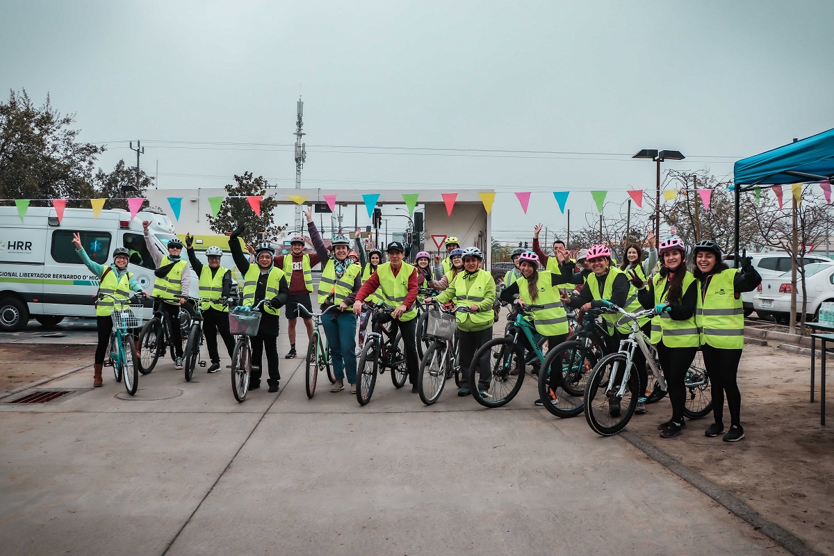 PRIMERA CICLETADA DEL HRLBO EL HITO QUE MARCÓ EL DÍA MUNDIAL DE LA BICICLETA