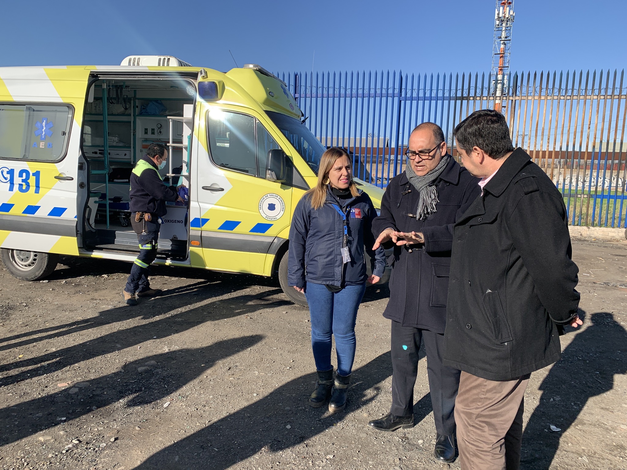 AUTORIDADES DE GOBIERNO DAN INICIO A PUESTA EN MARCHA DE RUTA MÉDICA EN OHIGGINS