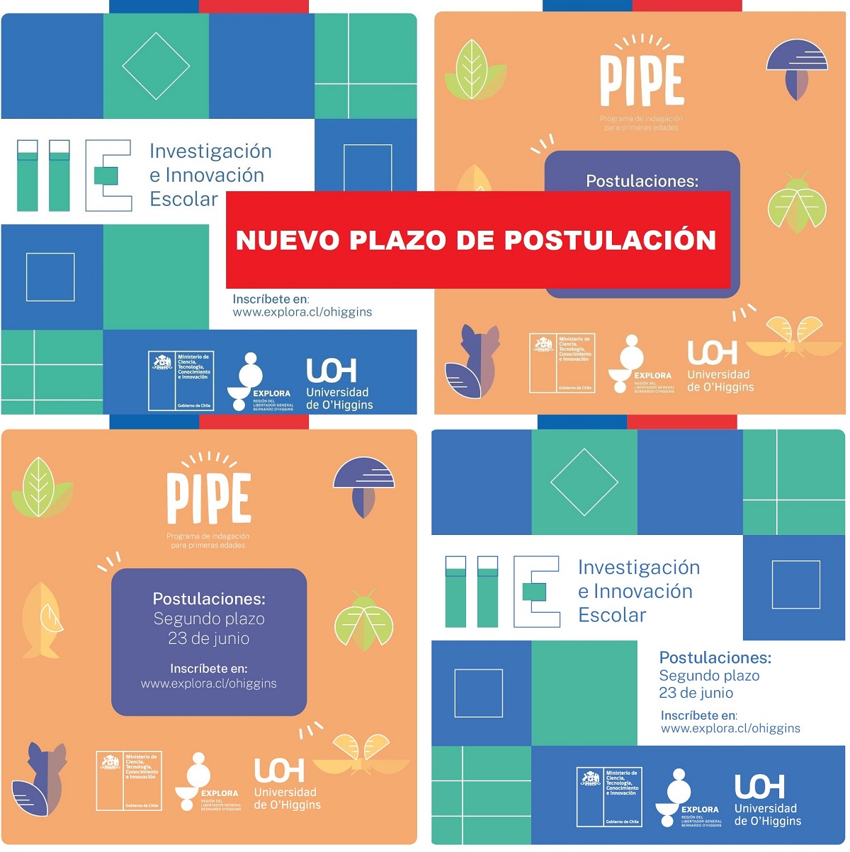 PAR EXPLORA EXTIENDE PLAZO PARA POSTULAR A ACADEMIAS IIE Y PIPE 2