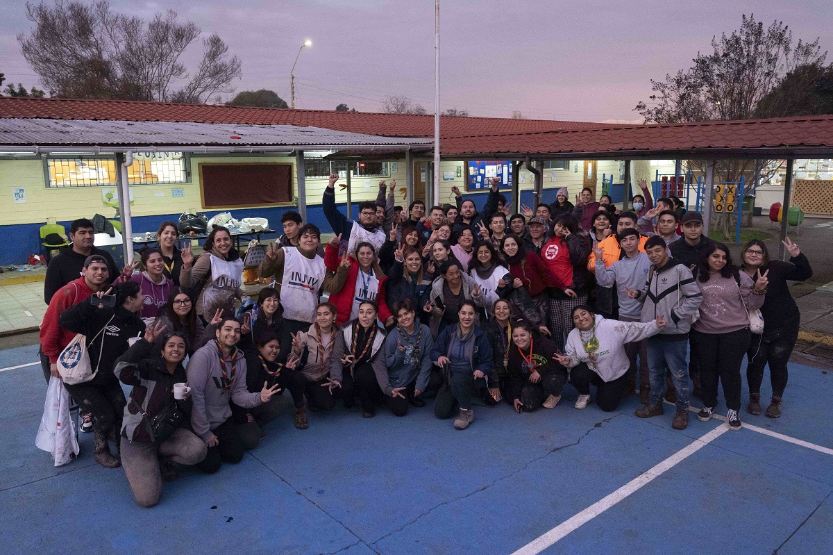 MINISTRO GIORGIO JACKSON VISITA A VOLUNTARIOS CONVOCADOS POR INJUV EN COLTAUCO 2