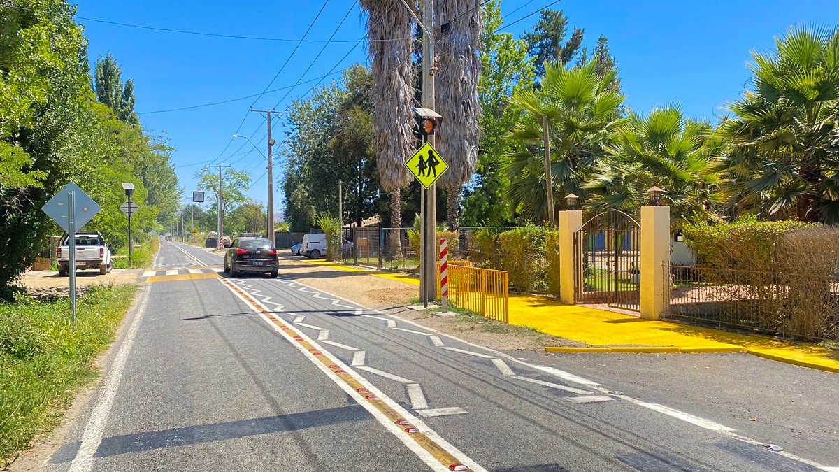 MOP OHIGGINS REFUERZA SEGURIDAD VIAL Y ACCESOS EN ESCUELAS RURALES DE LA REGIÓN 3