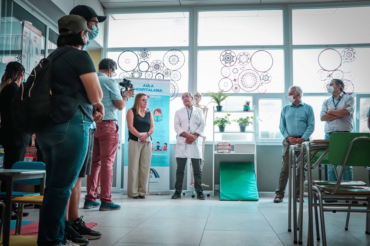 AULA HOSPITALARIA DEL HRLBO AMPLIÓ SUS DEPENDENCIAS E INICIÓ SU NUEVO AÑO ESCOLAR 2