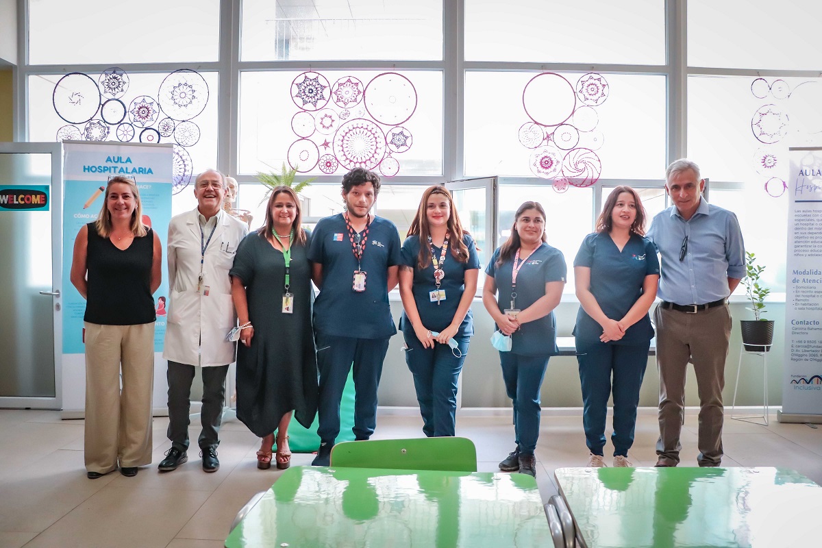 AULA HOSPITALARIA DEL HRLBO AMPLIÓ SUS DEPENDENCIAS E INICIÓ SU NUEVO AÑO ESCOLAR 3