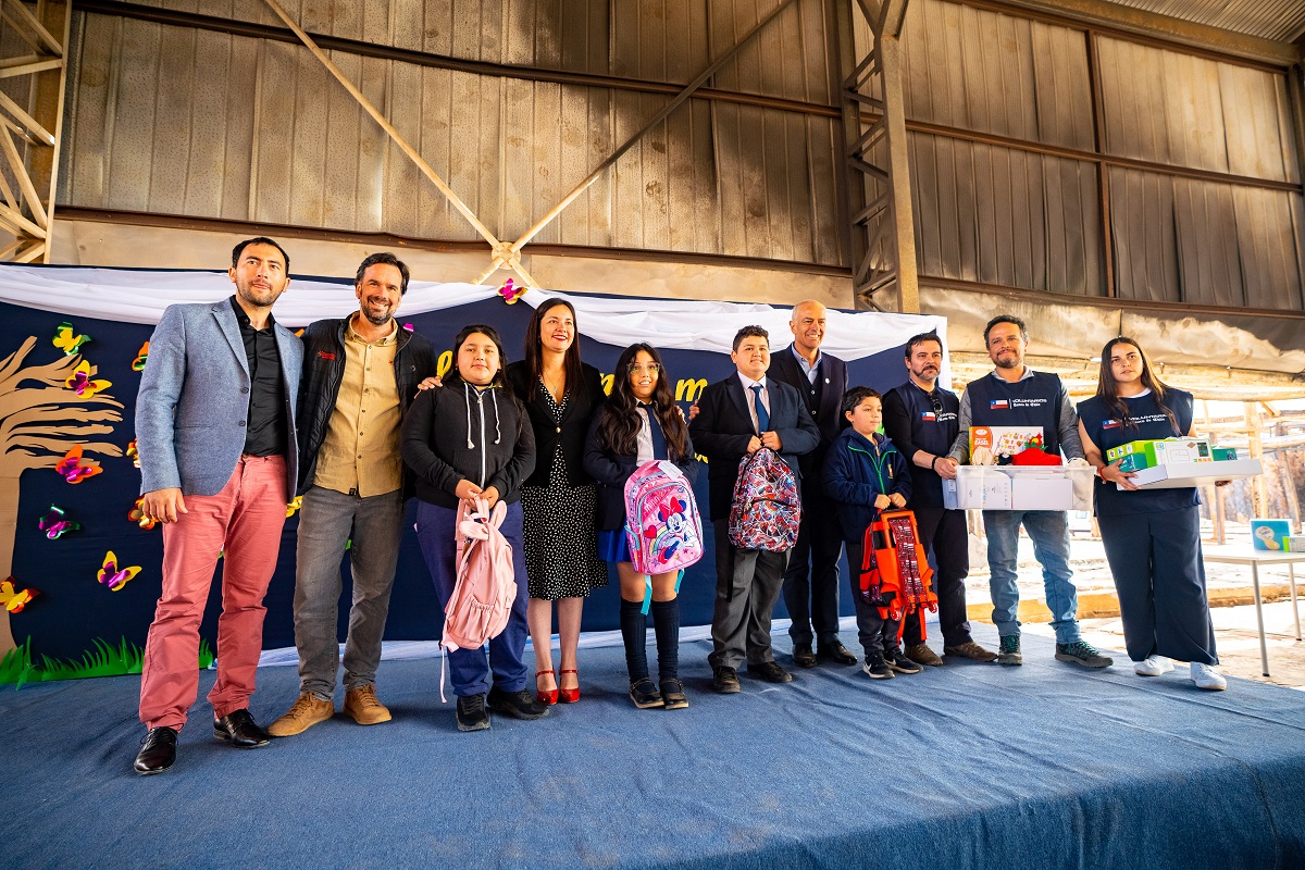 BANCO DE CHILE Y DESAFÍO LEVANTEMOS CHILE UNEN FUERZAS PARA RECONSTRUIR ESCUELA EN SANTA JUANA 2