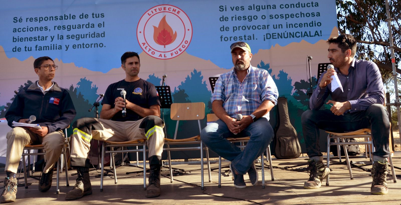 BRIGADA VECINAL CONTRA INCENDIOS FORESTALES DE PULÍN RECIBE DONACIÓN PARA PREVENCIÓN DE EMERGENCIAS 4