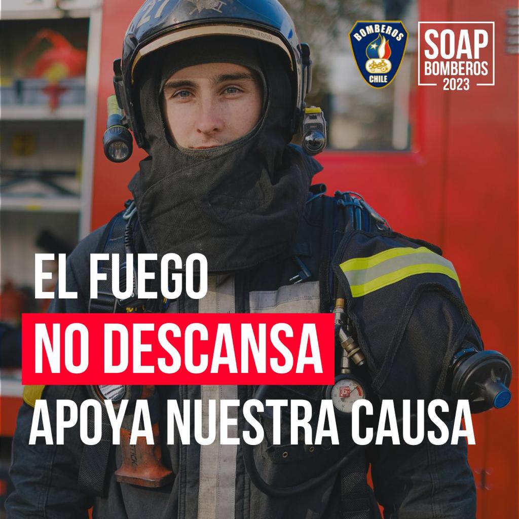 SOUTHBRIDGE APOYA A SOAP BOMBEROS 2023 Y DONARÁ EL 5 por ciento ADICIONAL A LO RECAUDADO EN APORTES VOLUNTARIOS