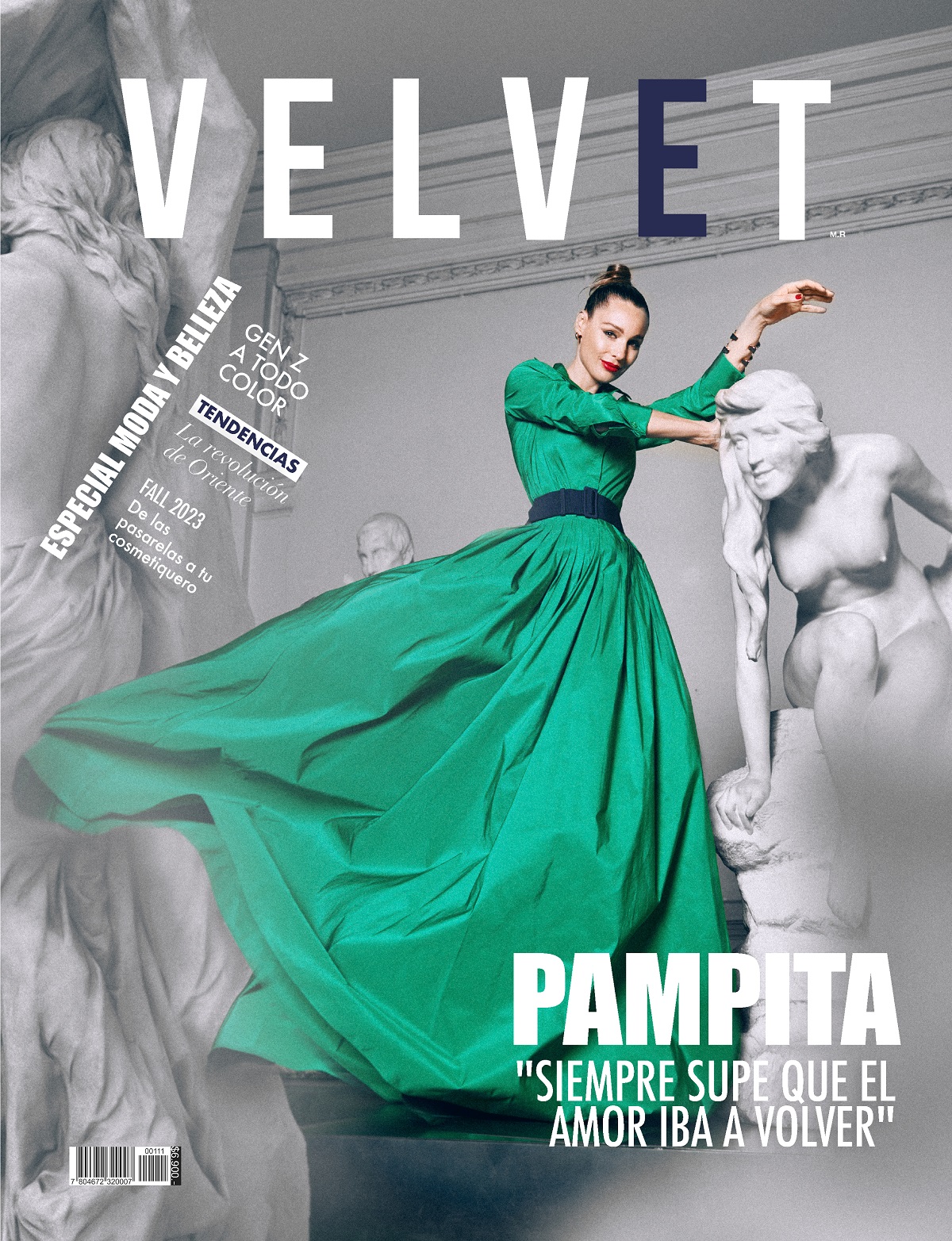 PAMPITA ES LA NUEVA PORTADA DE REVISTA VELVET 1