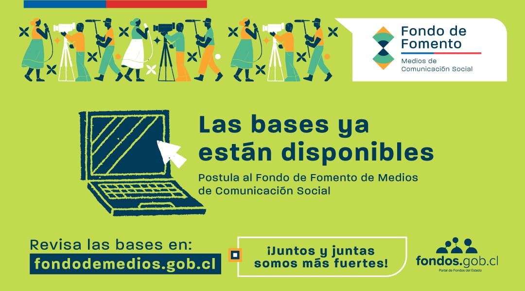 HASTA EL 13 DE ABRIL ESTÁN ABIERTAS LAS POSTULACIONES AL FONDO DE MEDIOS 2023 3