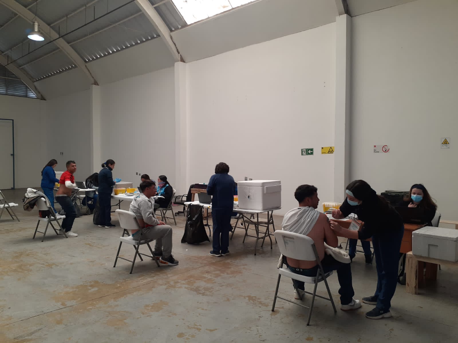 PERSONA PRIVADAS DE LIBERTAD RECIBIERON VACUNAS EN CP DE RANCAGUA 2