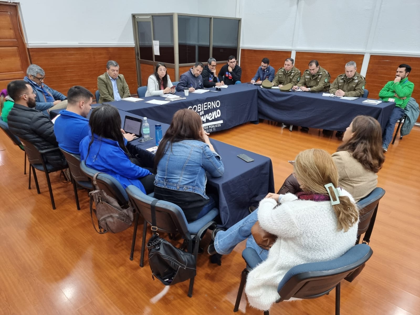 DELEGACIÓN PRESIDENCIAL REALIZÓ TERCERA SESIÓN DE LA MESA DE SEGURIDAD EN SECTOR SALUD 1