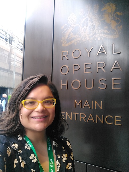 ORGULLO PARA CHILE LOS CANTANTES LÍRICOS GONZALO QUINCHAHUAL E ISABELA DÍAZ DESEMBARCAN EN GRANDES CASAS DE ÓPERA EUROPEAS 6. Isabela Díaz en la Royal Opera House