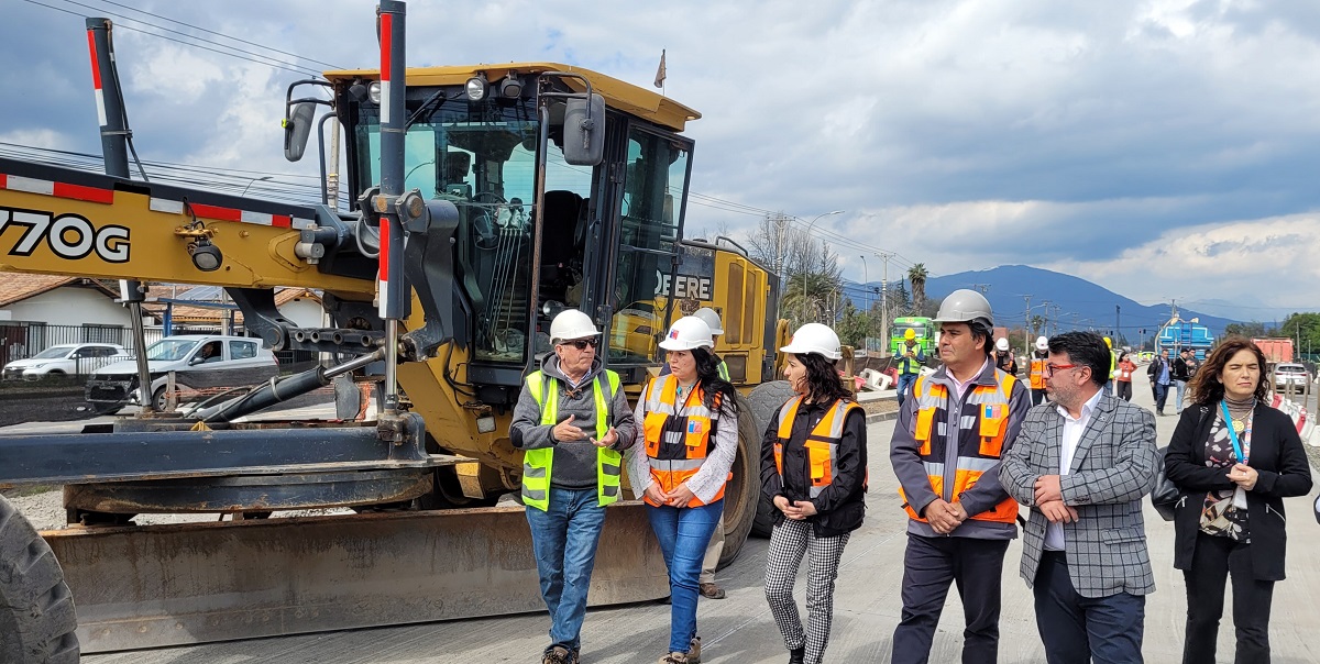 SE REINICIAN LAS OBRAS EN LA RUTA H 27 CARRETERA EL COBRE Foto 3