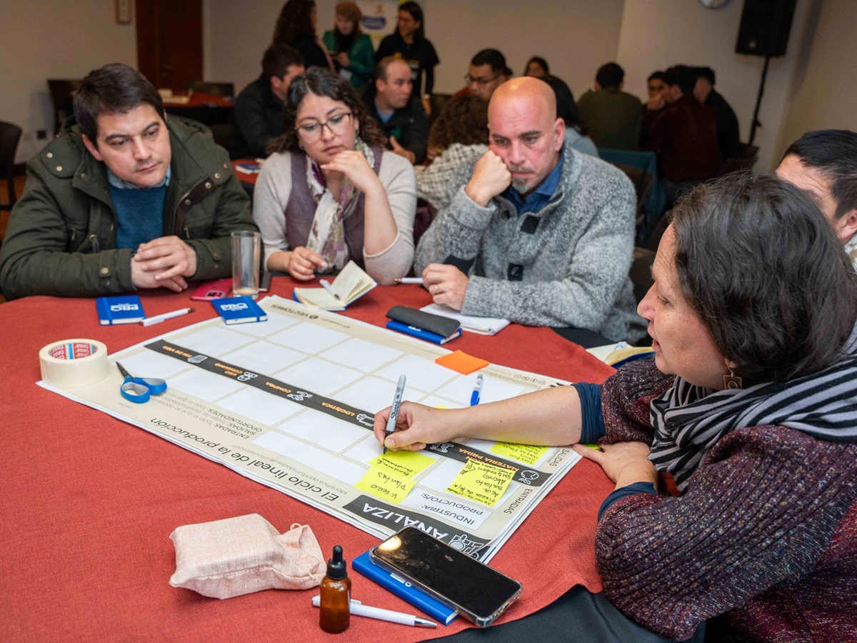 EMPRENDEDORES SOSTENIBLES DE LA REGIÓN DE OHIGGINS SE CAPACITAN EN DISEÑO DE MODELOS DE NEGOCIO CON ECONOMÍA CIRCULAR
