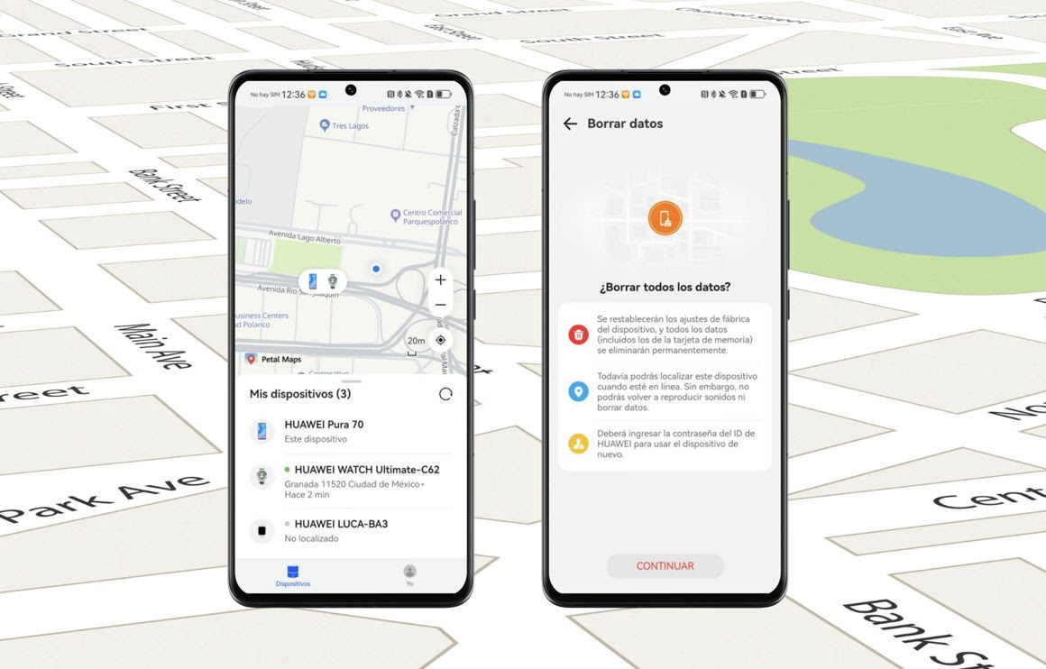 Cómo encontrar un teléfono Huawei perdido 1
