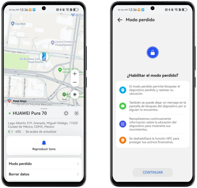 Cómo encontrar un teléfono Huawei perdido 4