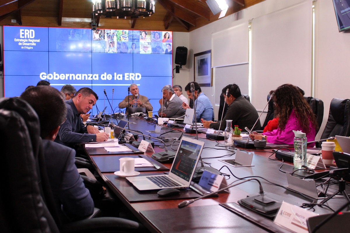 ESTRATEGIA REGIONAL DE DESARROLLO ERD FUE APROBADA POR COMISIÓN DEL CONSEJO REGIONAL CORE DE OHIGGINS