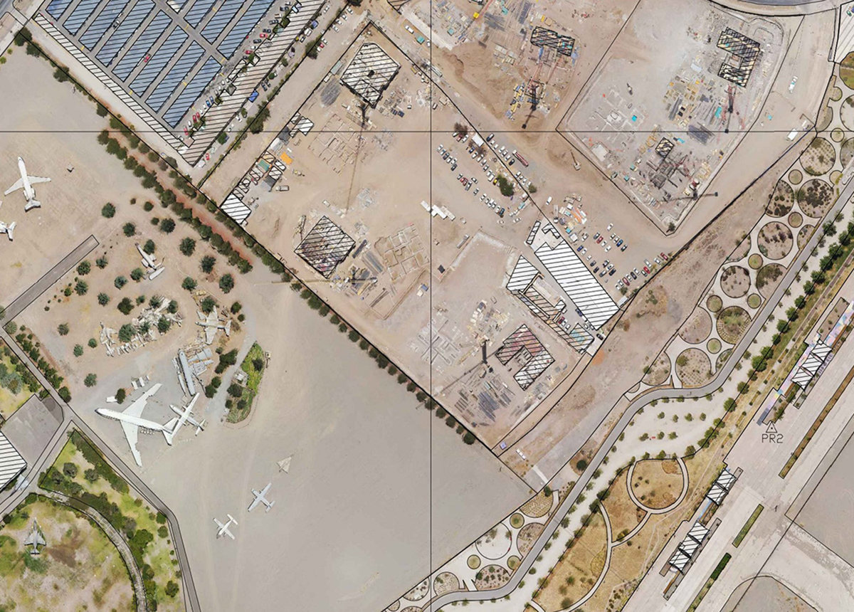 VISUALIZACIÓN 3D MUESTRA EL POTENCIAL DE LOS ÁRBOLES Y ÁREAS VERDES PARA DISMINUIR LA TEMPERATURA EN HASTA 10C proyecto Parque Cerrillos 01