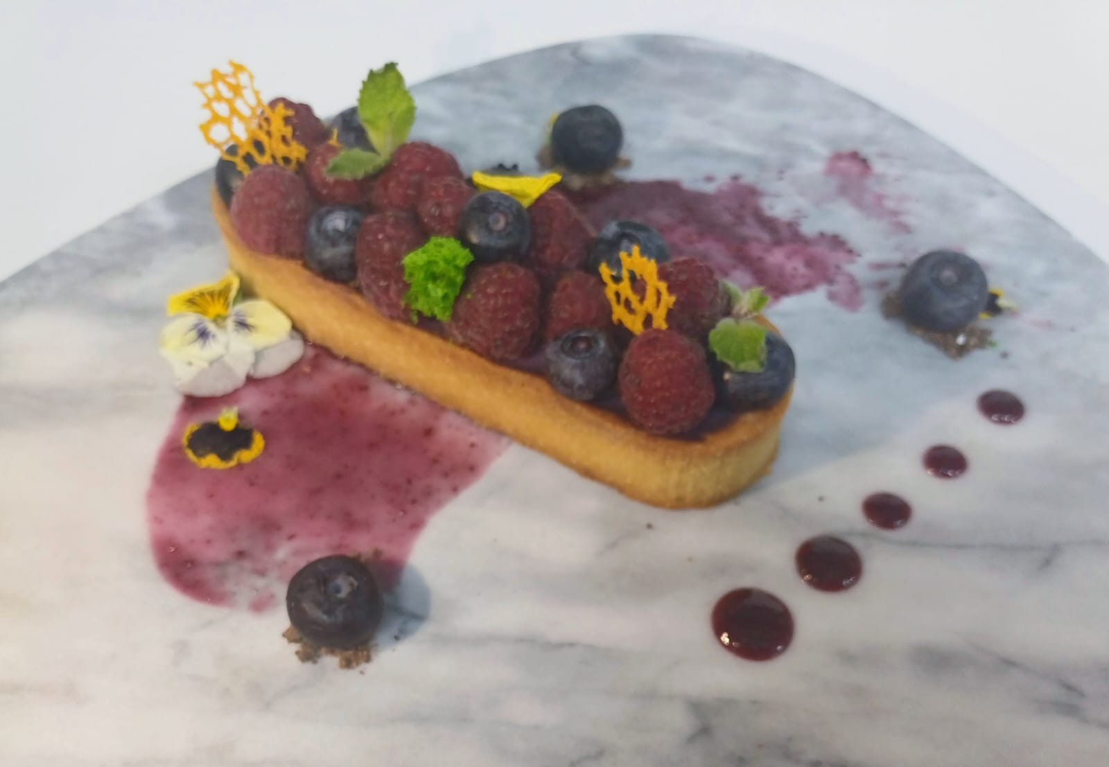 COLLECTION PLAZA SANTIAGO PRESENTA A SU NUEVO CHEF EJECUTIVO ALEJANDRO PAZ CON NUEVA PROPUESTA GASTRONÓMICA Amenidad Habitacion Panacota de Frutos del Bosque Chileno