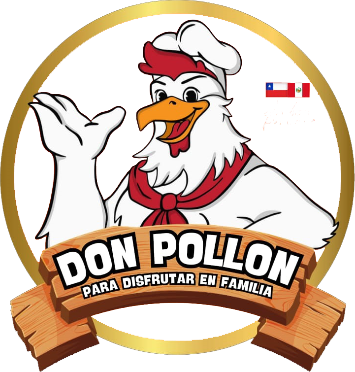 logo don pollon sin fondo naranjo