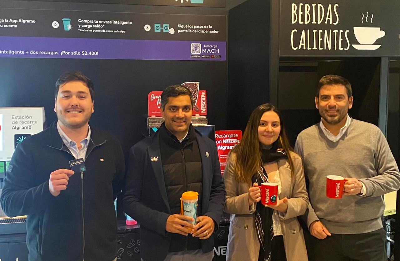 NESTLÉ PROFESSIONAL Y ALGRAMO IMPLEMENTAN PROYECTO DE REUTILIZACIÓN EN ESTACIONES DE RECARGA DE CAFÉ