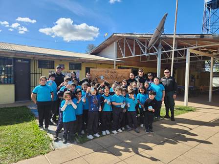 EN SANTA CRUZ: FUNCIONARIOS DE LA USEP VISITARON EL COLEGIO COLEGIO MARIA MARTA DEL REAL