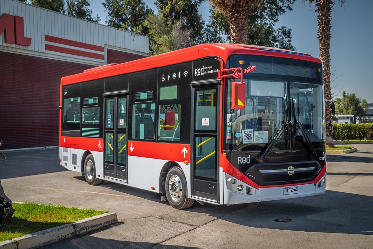 RANCAGUA MARCA UN HITO EN CHILE CON LA LLEGADA DE LOS PRIMEROS BUSES 100% ELÉCTRICOS DEL PROGRAMA RENUEVA TU MICRO