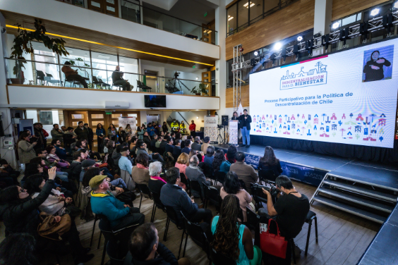 COMENZÓ EL PROCESO PARTICIPATIVO PARA LA ELABORACIÓN DE LA POLÍTICA DE DESCENTRALIZACIÓN DE CHILE 2
