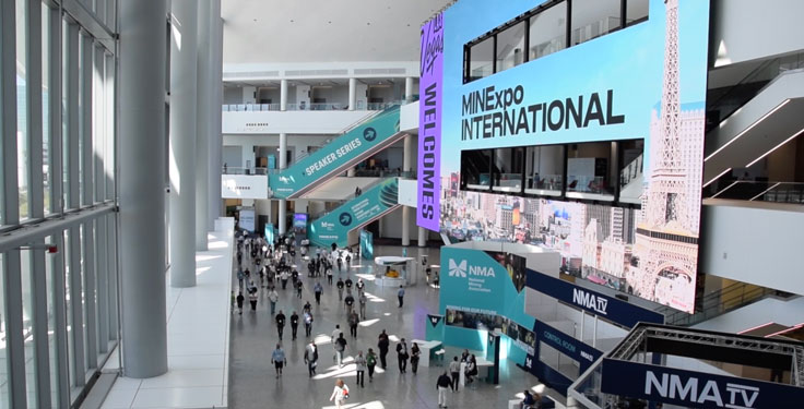 LA SEGURIDAD Y EL TRABAJO A DISTANCIA COMO EJES DEL FUTURO DE LA MINERÍA MINExpo 2024 attendance more than doubles last rendition Pit Quarry